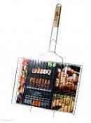 Решетка-гриль GreatBBQ 5 большая нерж. сталь 67*(30*42*1.5)