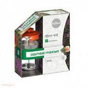 Иван-чай "Утренняя роса" с оранжевым френч-прессом