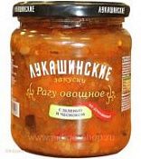 Рагу овощное "По-домашнему" с зеленью и чесноком Рагу овощное "По-домашнему" с зеленью и чесноком