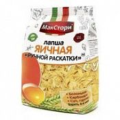 Лапша яичная Ручной раскатки МакСтори, 250 г