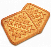 Печенье Кухмастер весовое "К кофе" сахарное 5 кг, 1/5