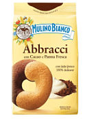 Печенье АББРАЧЧИ с какао и сливками MULINO BIANCO, 350 г