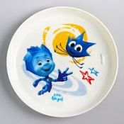 Детская тарелка Фиксики Нолик 450мл 1шт/10 (ПР) арт.1315-1