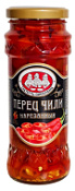 Перец чили нарезанный Скатерть-Самобранка, 370 мл. с/б