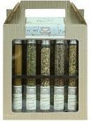 Набор элитных приправ в колбах "Высокая Кухня" в штативе Набор элитных приправ в колбах "Высокая Кухня" в штативе