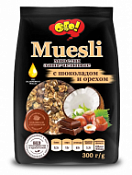 Мюсли "ОГО!" с шоколадом и орехом 300 г Мюсли "ОГО!" с шоколадом и орехом 300 г