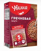 Крупа гречневая ядрица "Увелка" в пакетиках для варки 8*80 г
