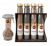 Подарочный набор 4 колбы для Напитков 1/4 (Новый год) Подарочный набор 4 колбы для Напитков 1/4 (Новый год)