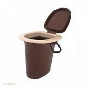 Ведро туалетное 16 л пластмассовое