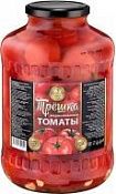 Томаты маринованные, 3 л., стеклянная банка., 1/4 ТРЁШКА