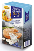 Крем на растительных маслах Master Gourmet Gold, без сахара, 34%,1л 