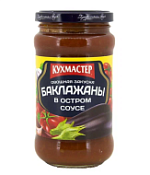 Закуска баклажаны в остром соусе Кухмастер 400 г