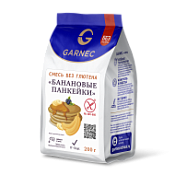 Смесь Банановые панкейки без глютена без сахара 200гр Гарнец