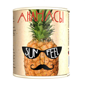Ананасы кусочками Sunfeel, 3100мл (Вьетнам)