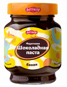 Паста фруктовая шоколадная "Банан" Ратибор 350 г