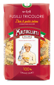 Макароны Maltagliati 678 Спираль трехцветная, 450 г Макароны Maltagliati 678 Спираль трехцветная, 450 г