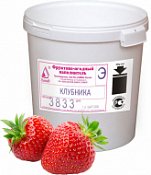 Фруктово-ягодный наполнитель "Клубника" умеренно термостабильный  (Э) 12,5 кг