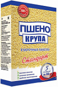 Крупа Стандарт в пакетике для варки пшено 5х80 г Крупа Стандарт в пакетике для варки пшено 5х80 г
