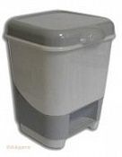 Контейнер для мусора 8л педальный