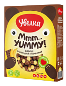 Шарики сливочно-банановые и шоколадные 200г Увелка