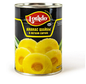 Ананасы шайба 580мл/565гр Vitaland
