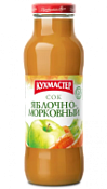 Сок Яблочно-морковный с мякотью Кухмастер с/б 0,68 л NEW