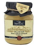 Мед "Белый Высокогорный" Берестов 500 г