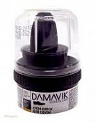 Крем-блеск с губкой бесцветный "Дамавик"