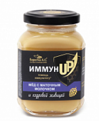 Мед «С маточным молочком и кедровой живицей» ИммунUp Берестов 200 г