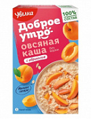 Каша Увелка Сиюминутка овсяная с абрикосом (5х40г) 200 г