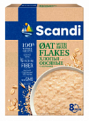Овсяные хлопья с отрубями 400 г "Scandi" Овсяные хлопья с отрубями 400 г "Scandi"
