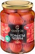 Томаты Черри красные маринованные, 680 гр./720 мл., стеклянная банка., 1/8 GUSTUS