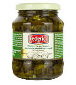 Перец Халапеньо маринованный резаный Federici, 370 г