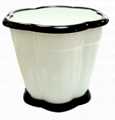 Горшок цвет. Восторг 3л с подст.в ассорт.