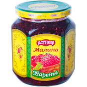 Варенье малина 360 г. Ратибор
