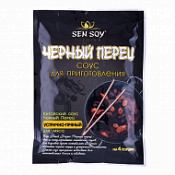 Соус для приготовления Сэн Сой  С Черным Перцем Black Pepper пакет Соус для приготовления Сэн Сой  С Черным Перцем Black Pepper пакет