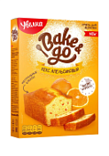 Смесь Кекс Апельсиновый Bake&Go Увелка, 400 г