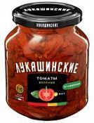 Томаты вяленые в масле с базиликом "ALLA TOSCANA" Лукашинские 330 г 
