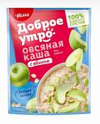 Каша сиюминутка овсяная с яблоком "Увелка" 40 г