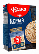 Рис бурый "Увелка" в пакетиках для варки 400 г