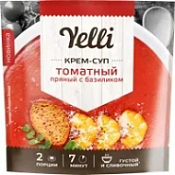 Крем-суп томатный пряный с базиликом Yelli 70г.