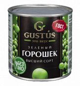 Зеленый горошек GUSTUS 400 г