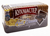 Печенье Кухмастер затяжное Petit Beurre шоколадное
