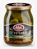 Огурцы маринованные хрустящие "Скатерть-Самобранка" 720 мл