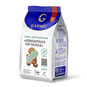 Смесь Печенье имбирное без глютена без сахара 200гр Гарнец