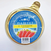 Паштет с тунцом желтоперым 100гр ламистер Владкон