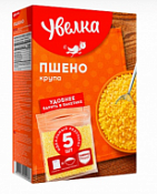 Пшено шлифованное в пакете для варки "Увелка" (5 пакетиков) 400 г