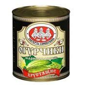 Огурцы маринованные хрустящие (9-12 см) "Скатерть-Самобранка" 3000 г