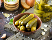 Огурцы маринованные (9-12см) (сух вес 1500г) ж/б, Новый сезон, 3000 г