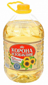 Масло растительное 4,7л. 1/2 раф. Корона Масло растительное 4,7л. 1/2 раф. Корона